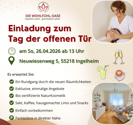 Einladung Tag offene Tür Insta(cut)